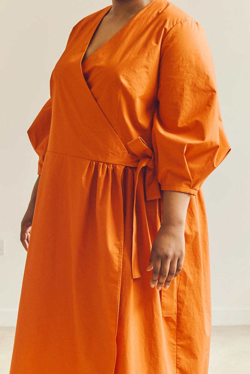Amalie Wrap Dress PDF Pattern