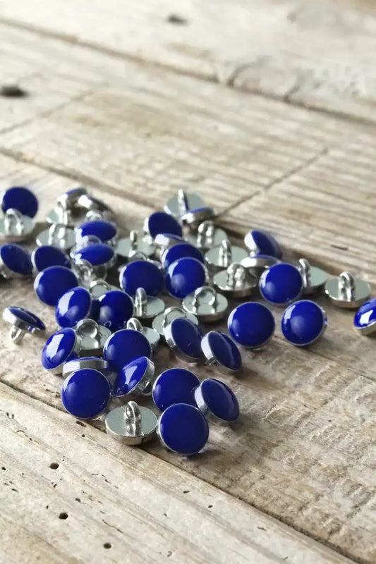 Royal Blue Chic Button by Eglantine et Zoé