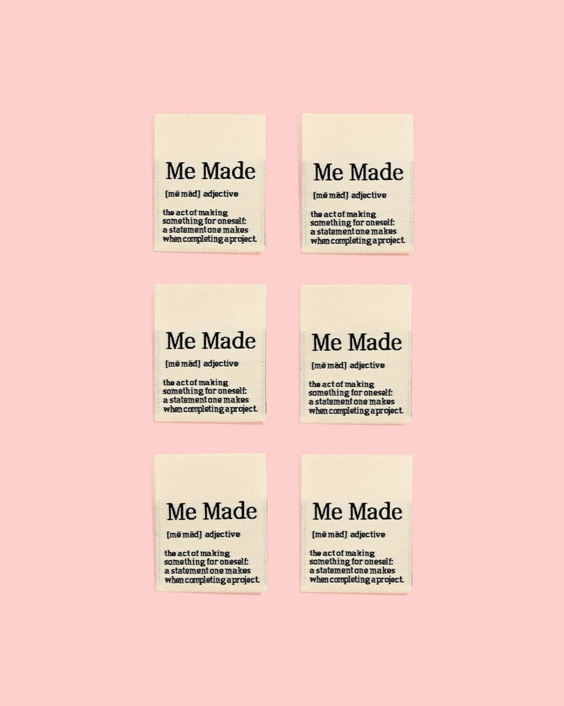 Me Made Definition Woven Labels
