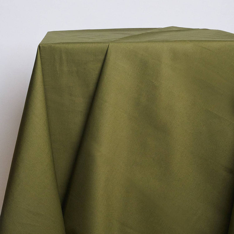 Water-Repellent Cotton Ivy Green Fabric by Atelier Brunette