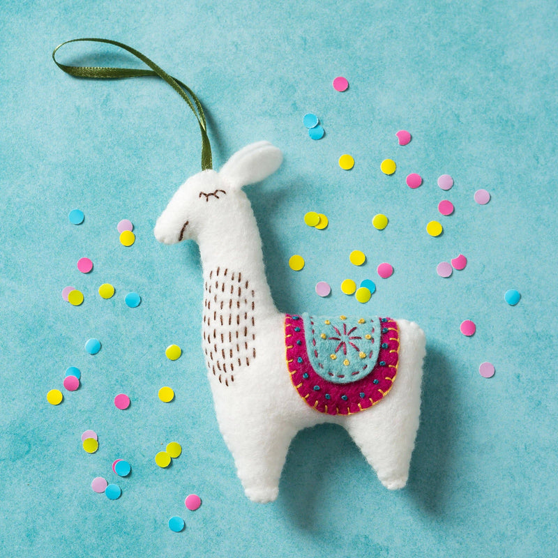 Llama Felt Craft Mini Kit by Corinne Lapierre Limited