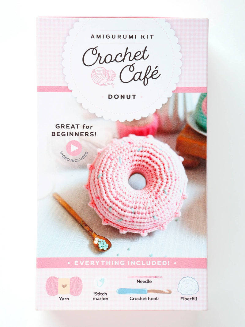 Crochet Café Amigurumi Kit - Donut