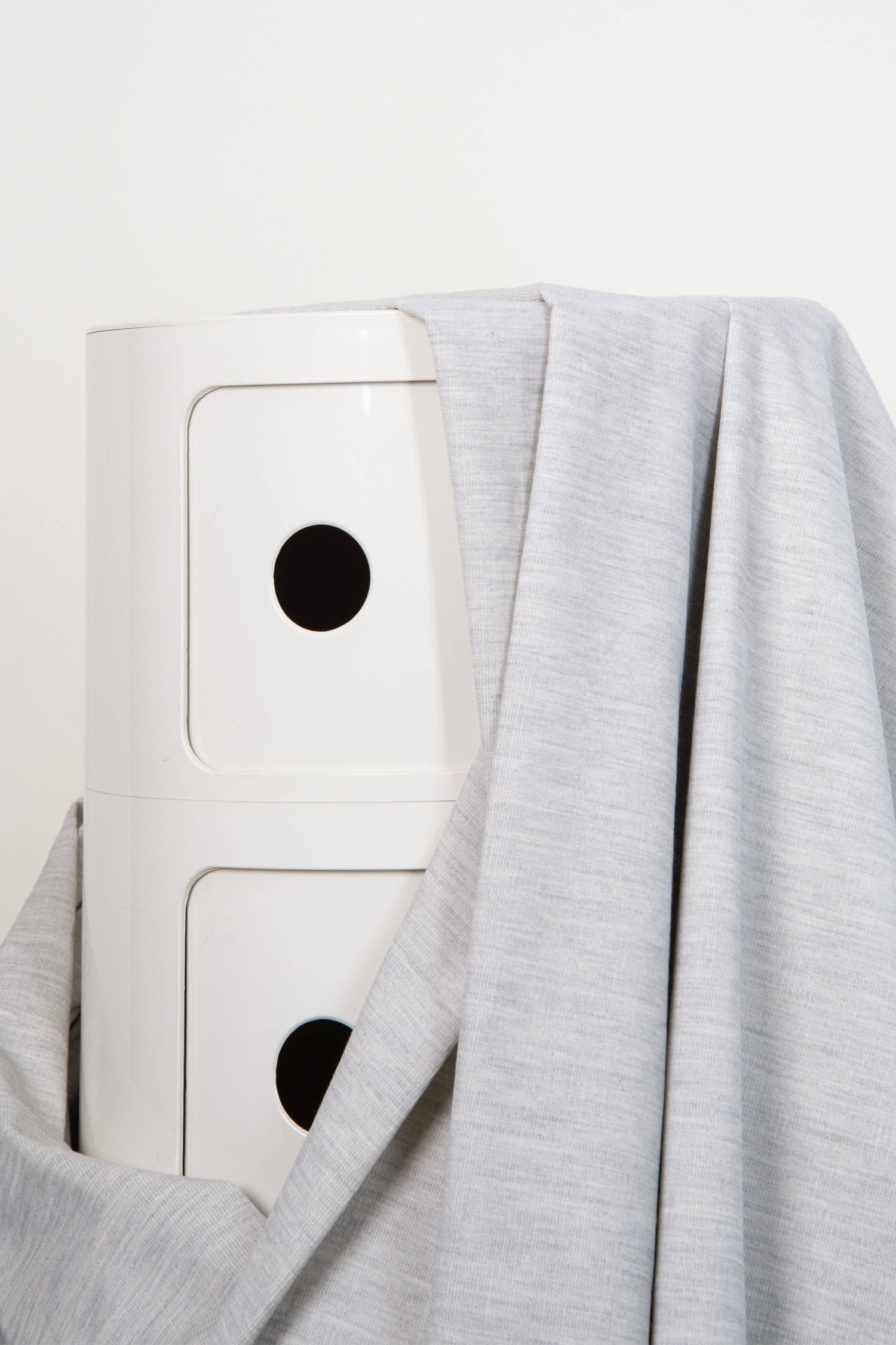 Stone Ivory Woven Velvet