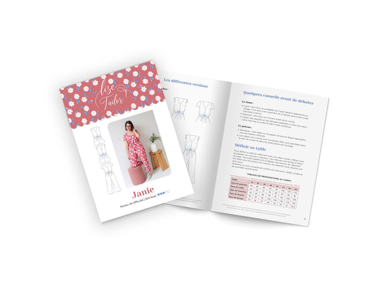 Sewing pattern - Janie
