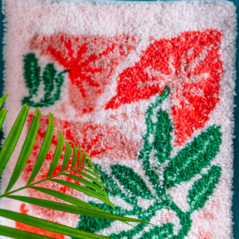Tropical Plenty Latch Hook Rug Kit