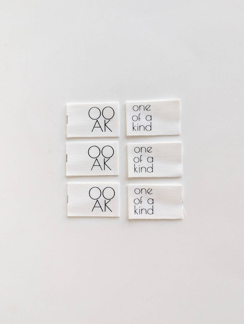 OOAK. One of a Kind. | Cotton Luxe Labels