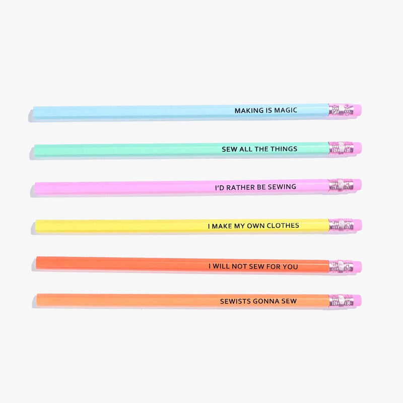 Sewing Themed HB Pencil Pack