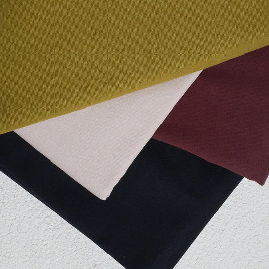 Gabardine Light Black Fabric by Atelier Brunette