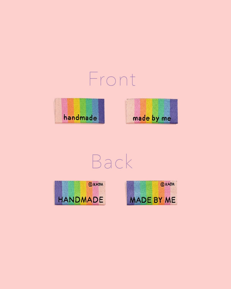 Handmade/Made By Me Woven Labels