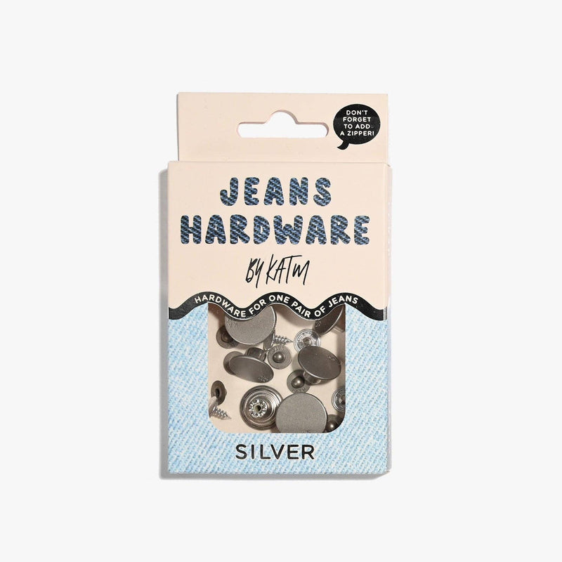 Jeans Hardware Kit | Silver