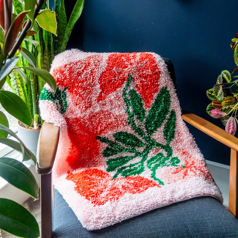 Tropical Plenty Latch Hook Rug Kit