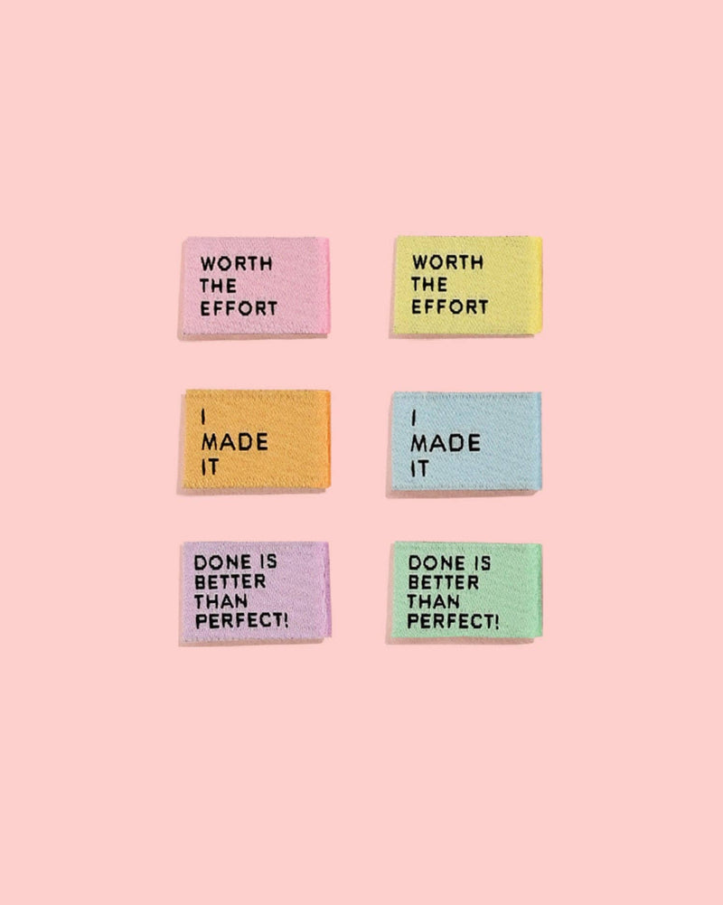 Mighty Minis Woven Labels