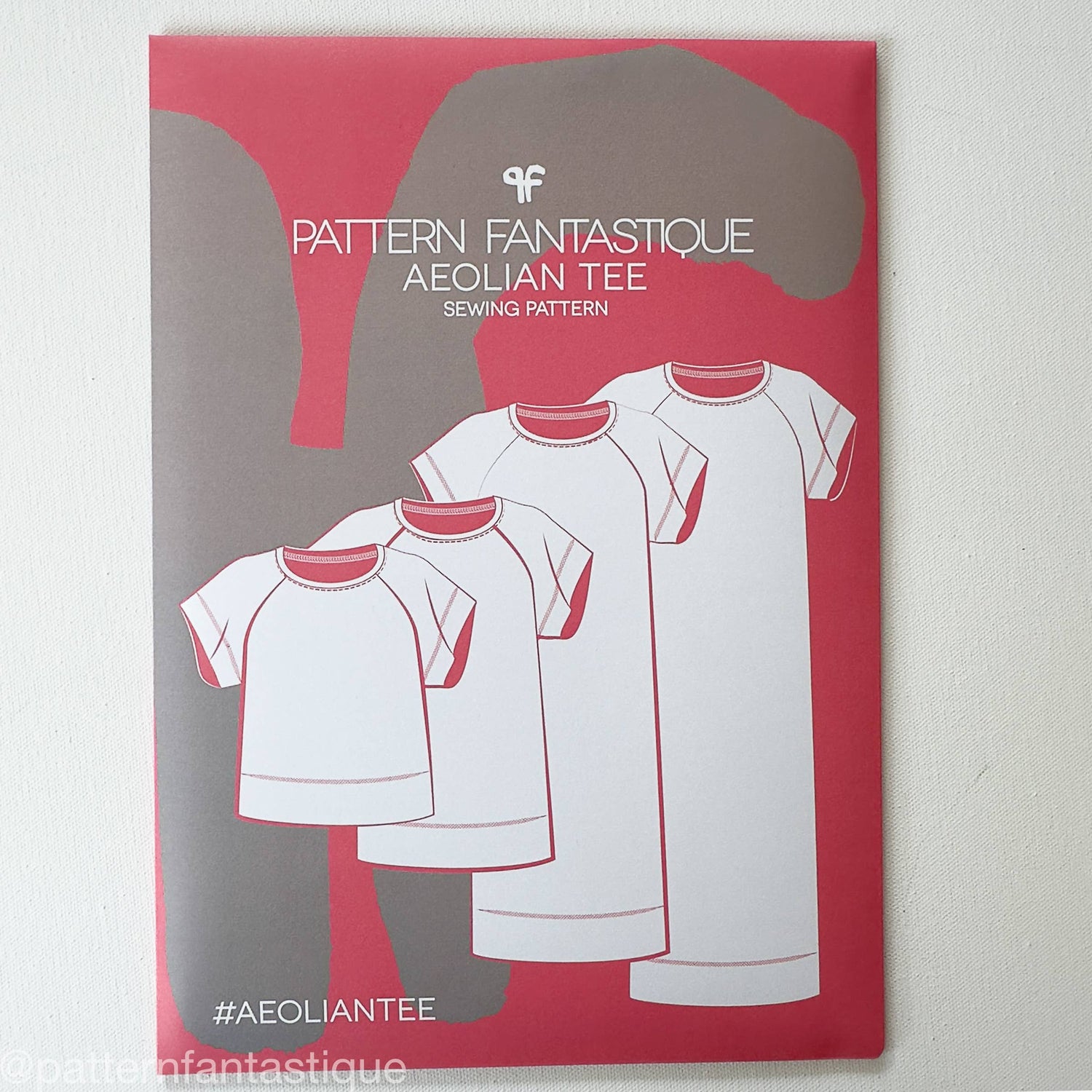 Aeolian Tee Shirt, Dress - Paper Sewing Pattern 