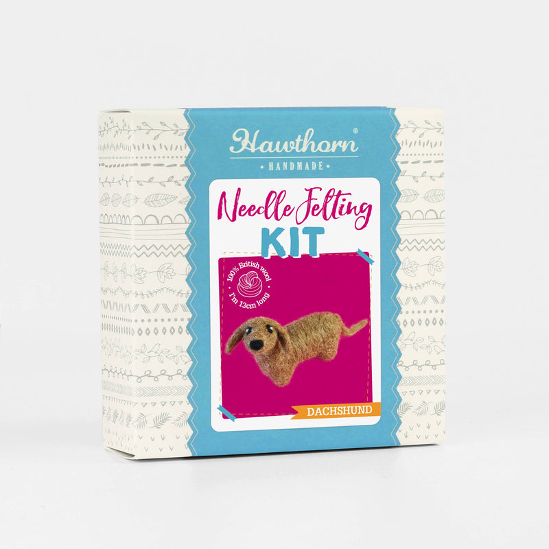 Dachshund Mini Needle Felting Kit | Complete Craft Kit