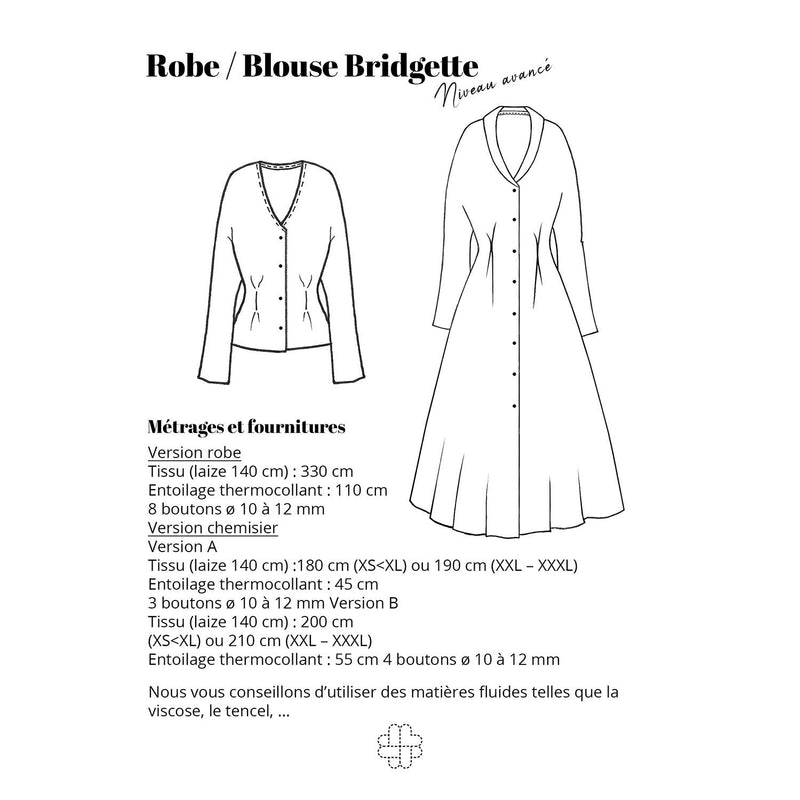 Bridgette dress/blouse by Cousette