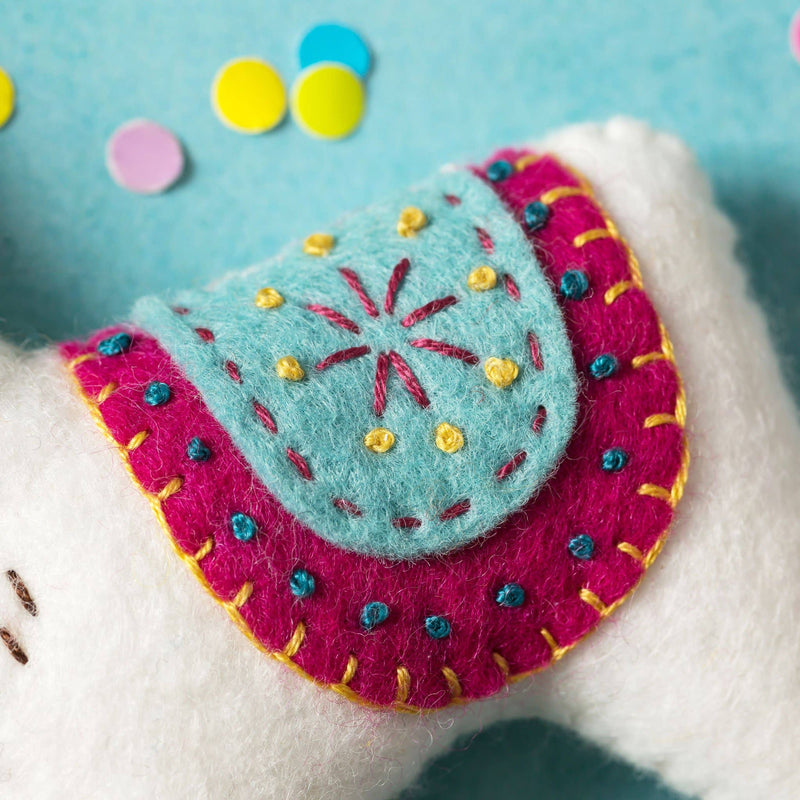 Llama Felt Craft Mini Kit by Corinne Lapierre Limited