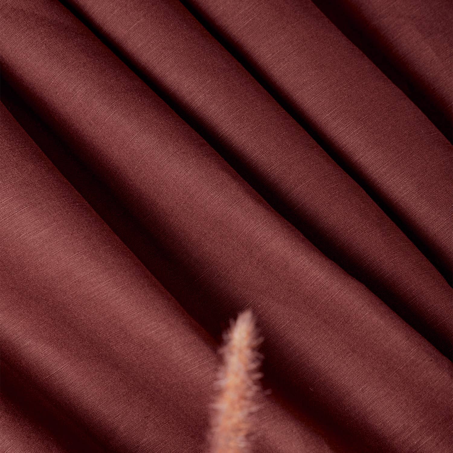 Linen Viscose Rust Fabric by Atelier Brunette