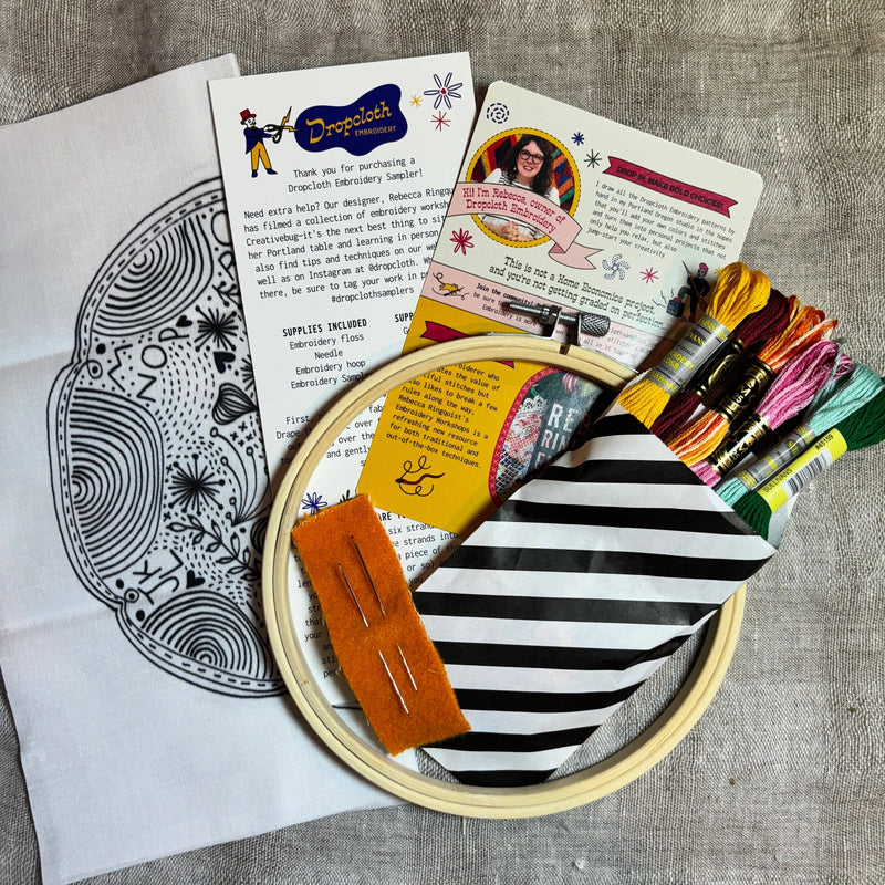 Disco Nap Embroidery Kit
