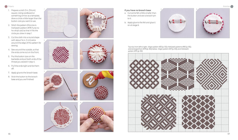Counted Sashiko Embroidery by Keiko Sakamoto