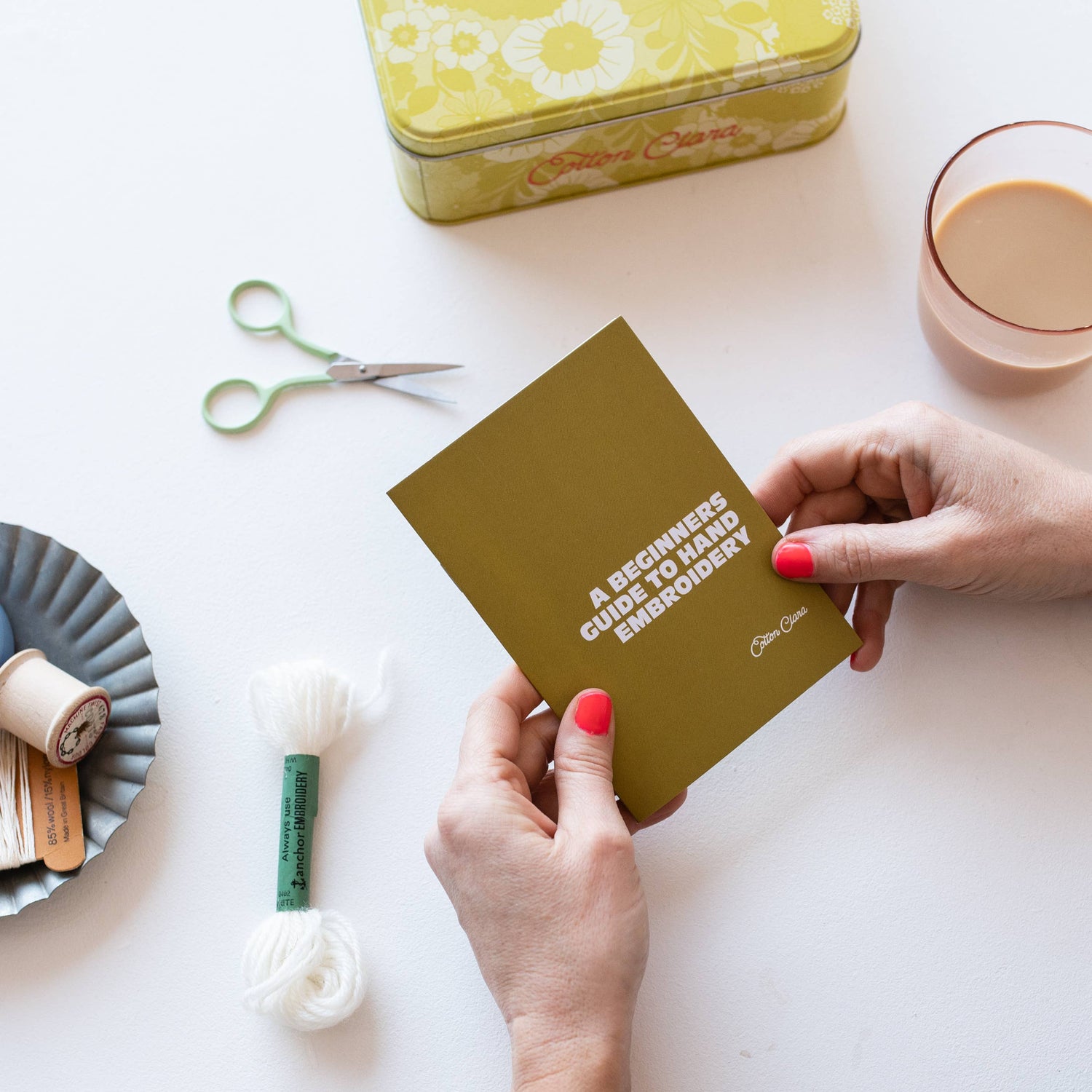 Beginner's Guide to Embroidery Booklet by Cotton Clara