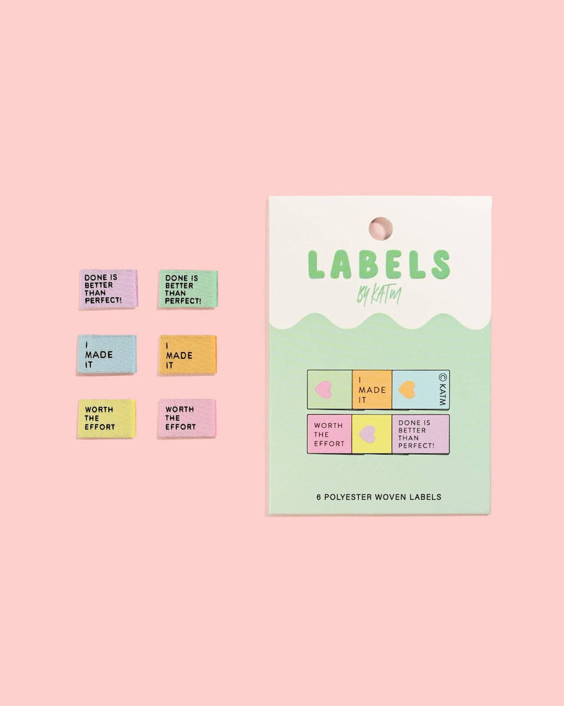 Mighty Minis Woven Labels