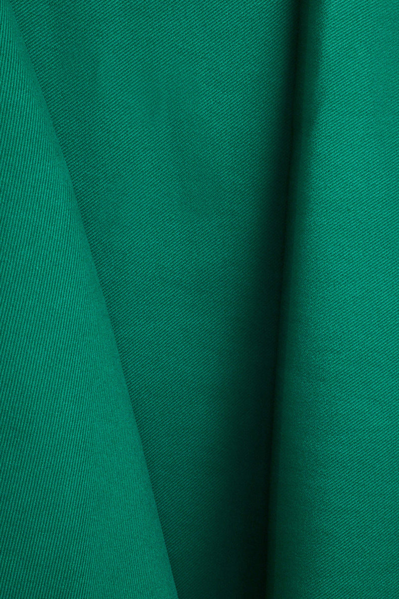 Gabardine Fabric in Juicy Green