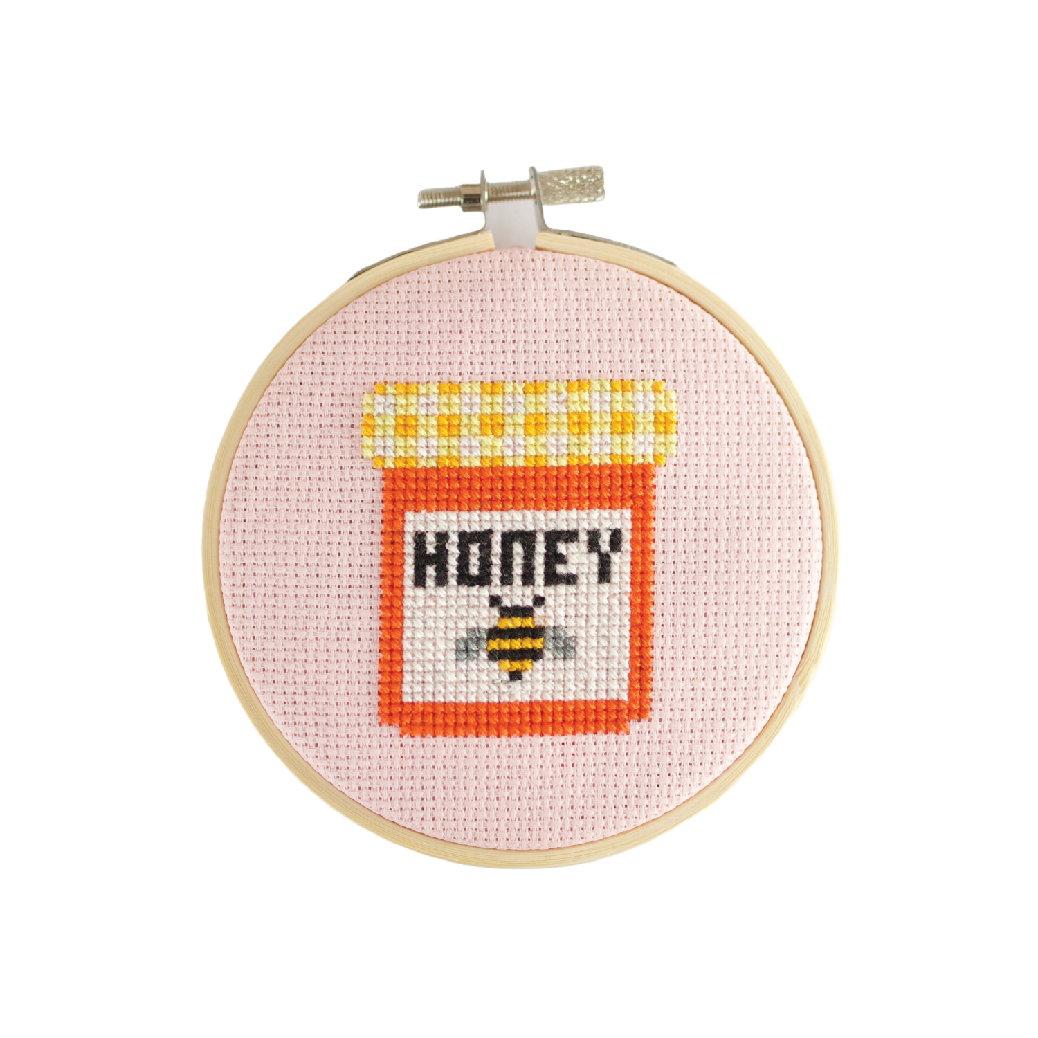Honey Cross Stitch Kit by Cotton Clara