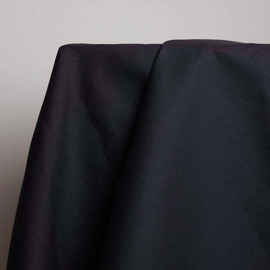 Water-Repellent Cotton Deep Charcoal Fabric by Atelier Brunette