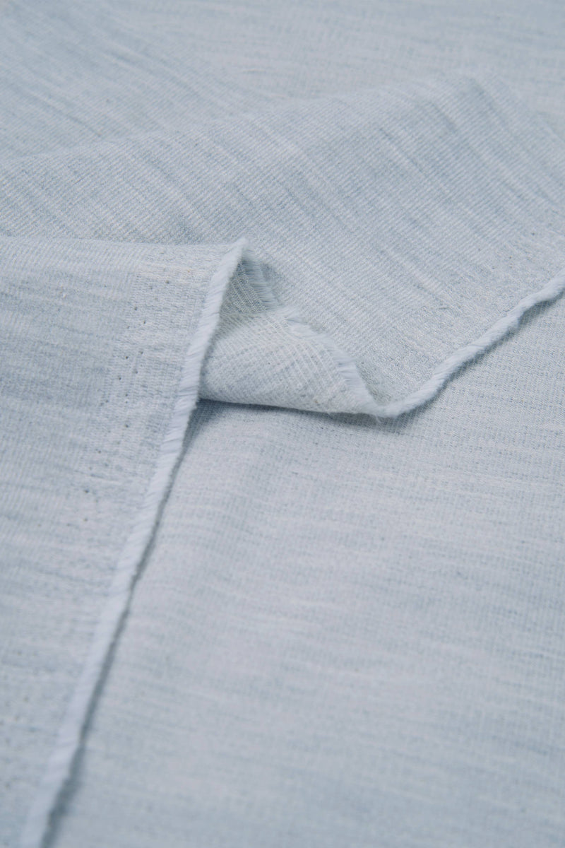 Used Blue Woven Velvet