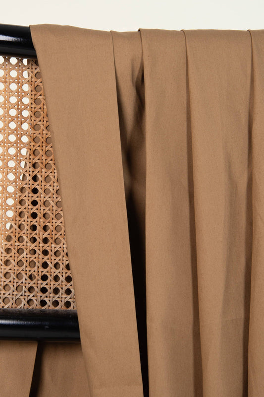 Water-Repellent cotton Iced Mocha Fabric