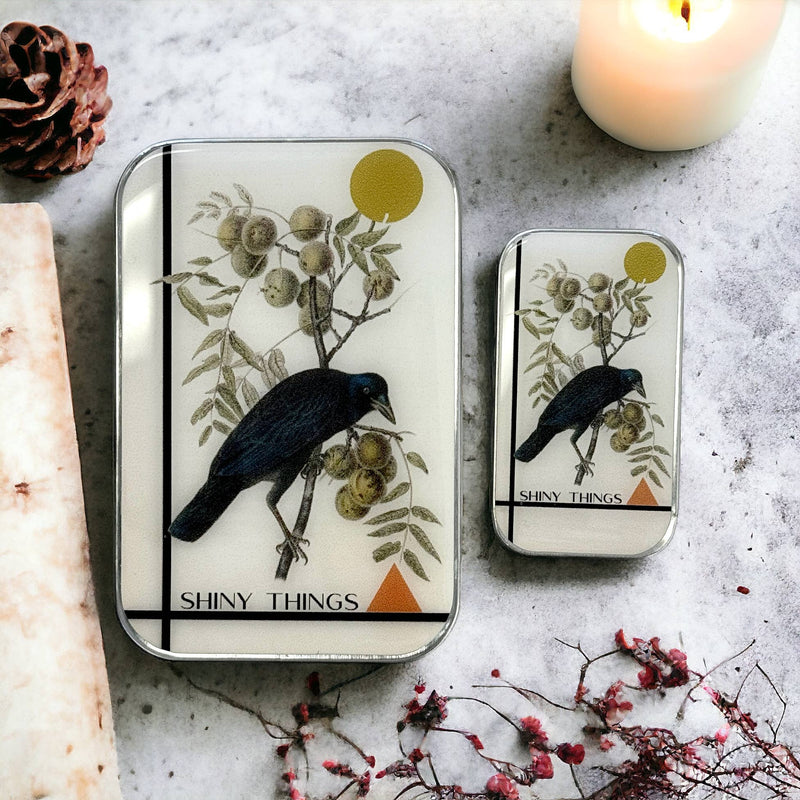 Crow, Shiny Things notions Tin