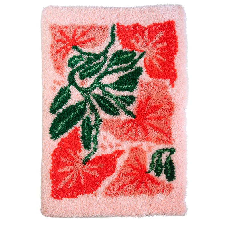 Tropical Plenty Latch Hook Rug Kit
