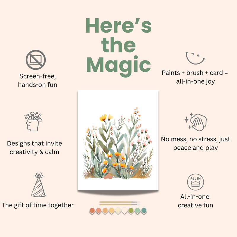All-In-One Watercolour Kit - Mushroom Forest