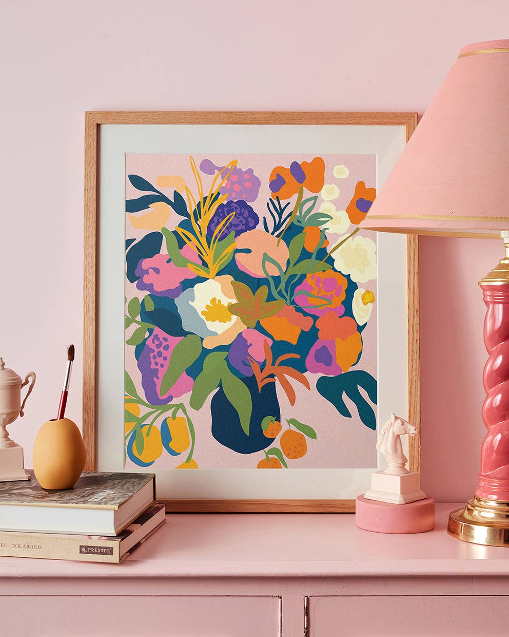 Paint by Numbers Kit & Canvas "In Bloom" by J.O.S