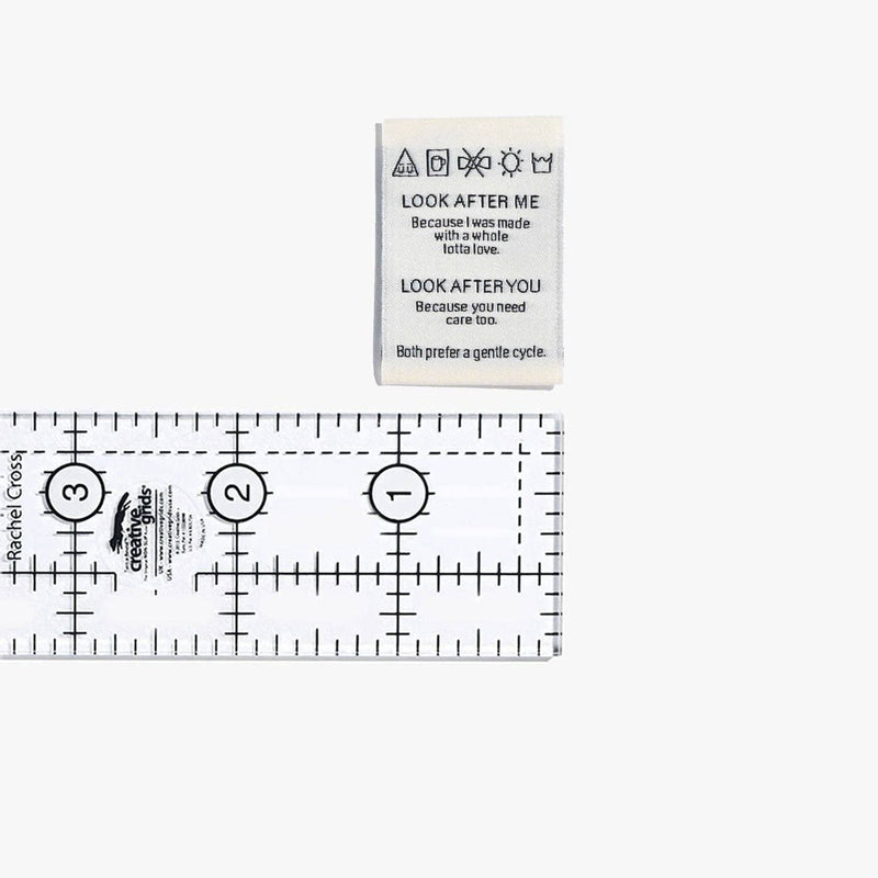 Look After Me, Look After You Woven Labels