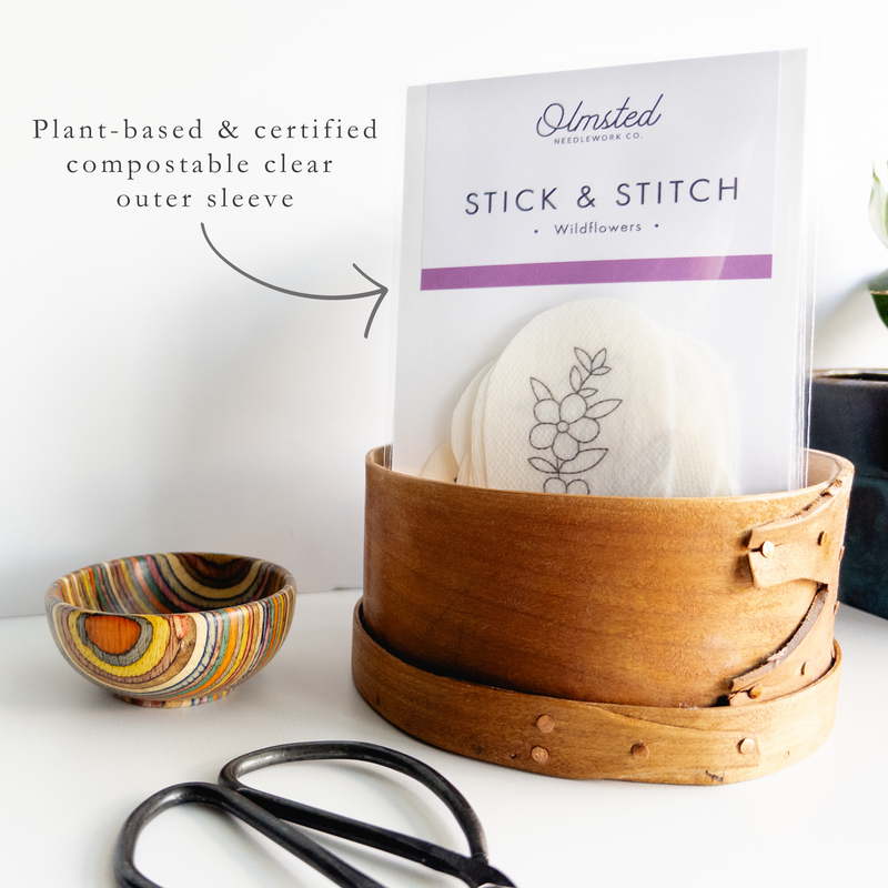 Tinned Fish Embroidery Stick and Stitch Patterns