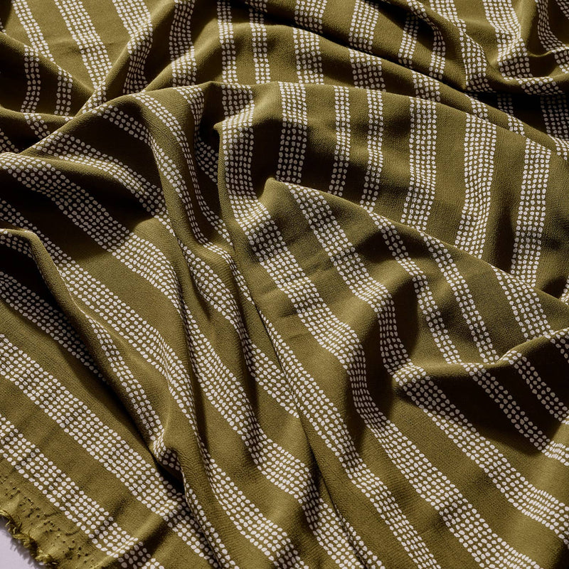 Gaïa Ivy Green Fabric by Atleier Brunette
