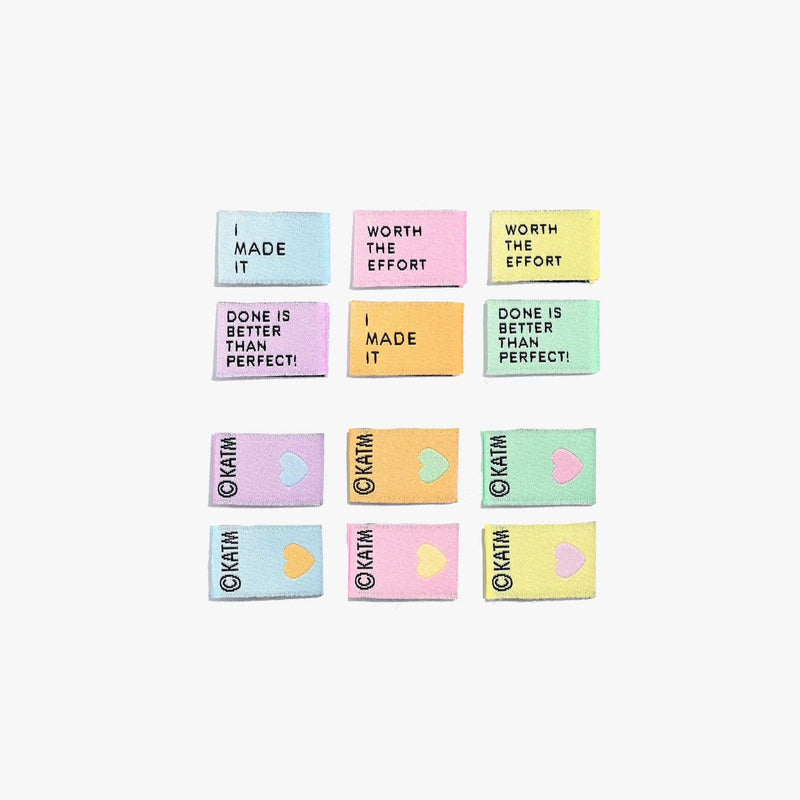 Mighty Minis Woven Labels