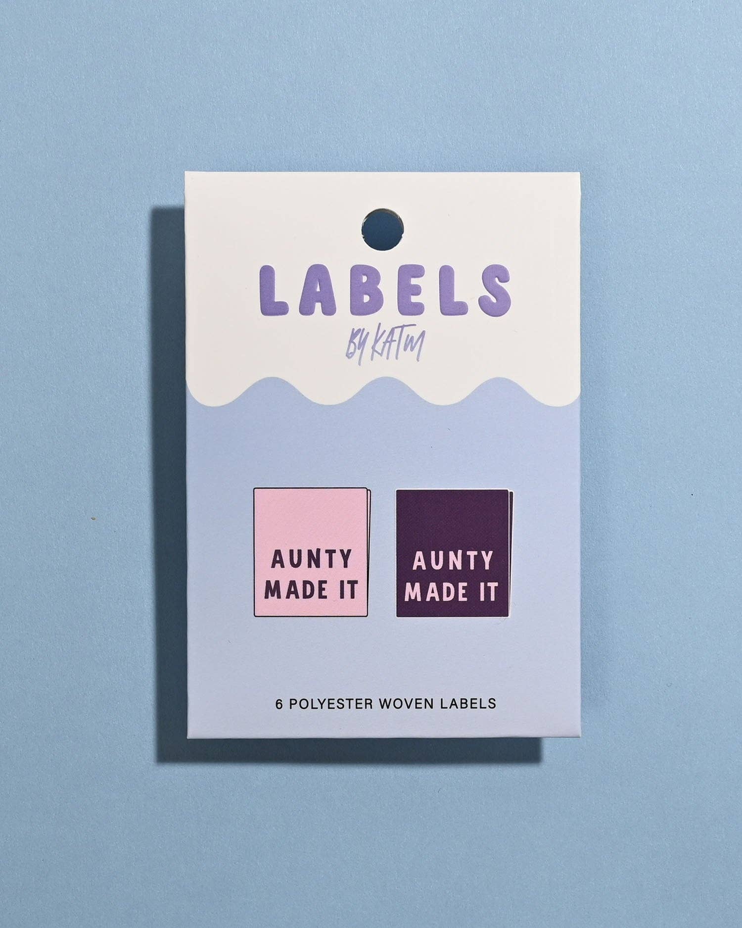 Aunty Made It Woven Labels