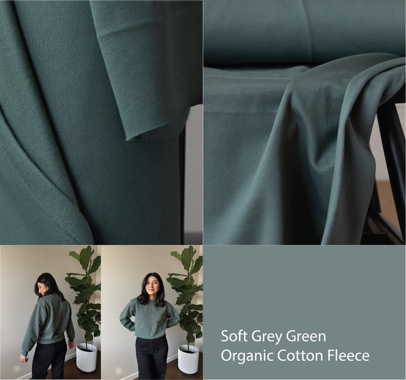 Sloane Bundle 1: Organic Cotton Fleece with Matching Ribbing