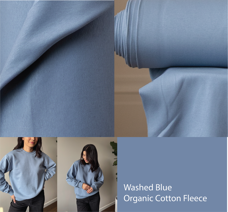 Sloane Bundle 1: Organic Cotton Fleece with Matching Ribbing