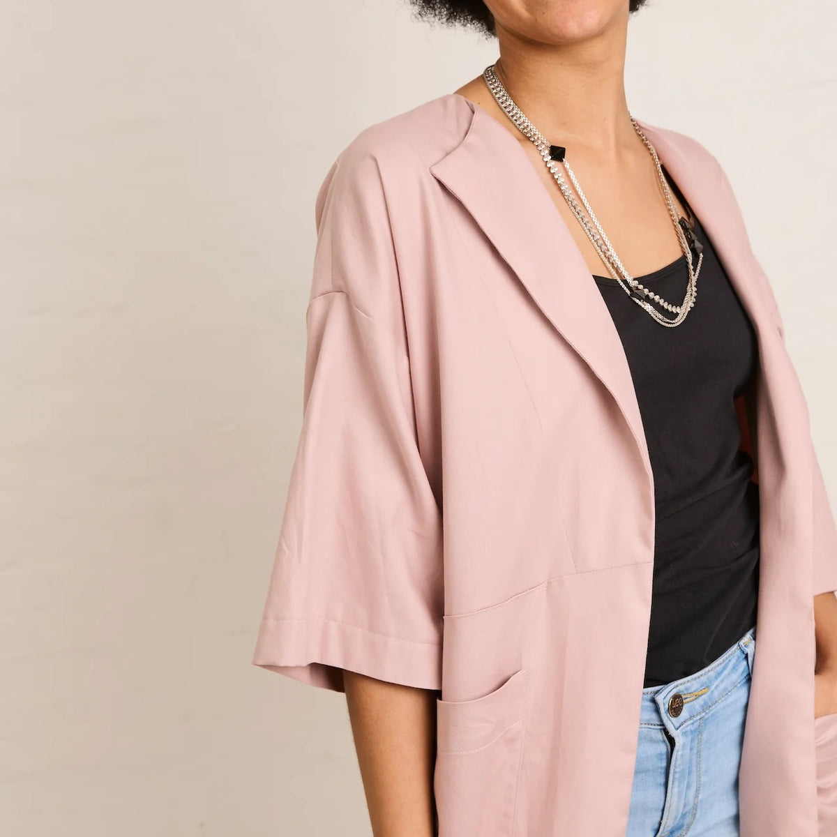 Soft Pink Organic Cotton by Atelier Jupe