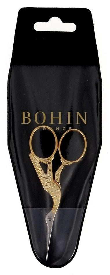 Bohin Embroidery Scissors, 3.5"/10cm