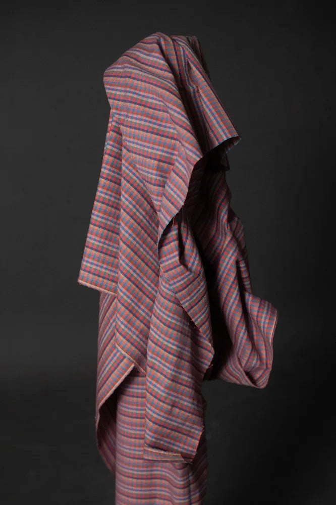 Annie G Handwoven Cotton Check