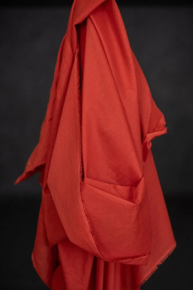 Cardinal Red Cotton Voile