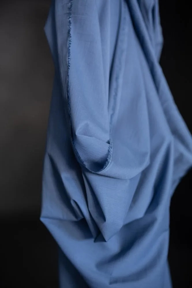 Periwinkle Blue Cotton Voile