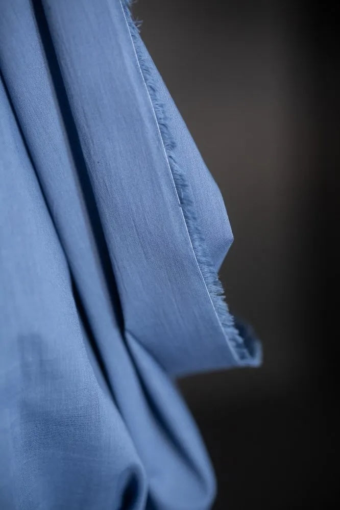 Periwinkle Blue Cotton Voile