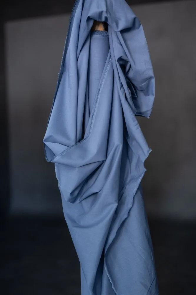 Periwinkle Blue Cotton Voile
