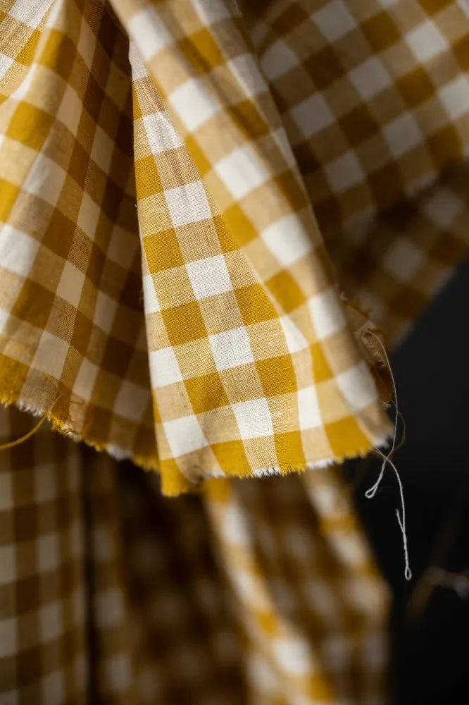 Pippa Cotton and Linen Gingham