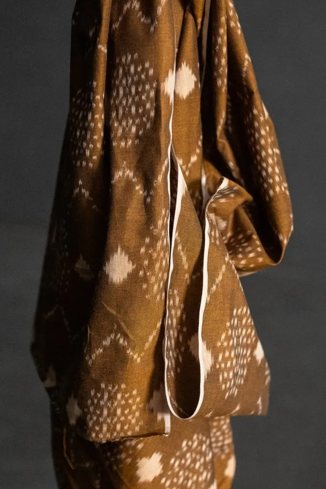 Dancing Acorn Ikat Indian Cotton